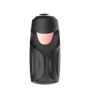 Black Knight Tongue Licking Exercise Machine Masturbation Penis Training Vibrator Sex Toy Intense Stroker Trainer Device Tapping Vibrating Modes For Men Male HR-W02