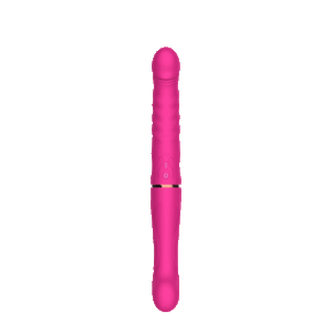 Double headed Dragon Mom with remote control Telescopic Vibration Tex Toy Thrusting Vibrating Modes Sexual Pleasure Tools Adult Toy For Women Female HR-D03