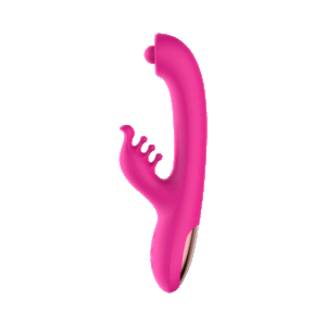 Vibration Spinning Bat Masturbation Vibrator Sex toy G-Spot and Clitoris Spot Stimulator Rotating Button Vibrating Modes For Adult Female Couples HR-D04