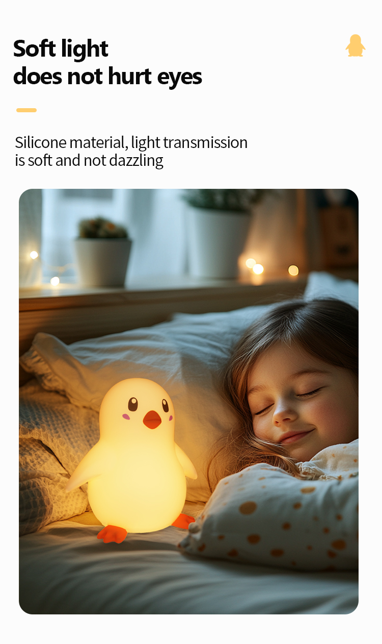 silicone night light for kids