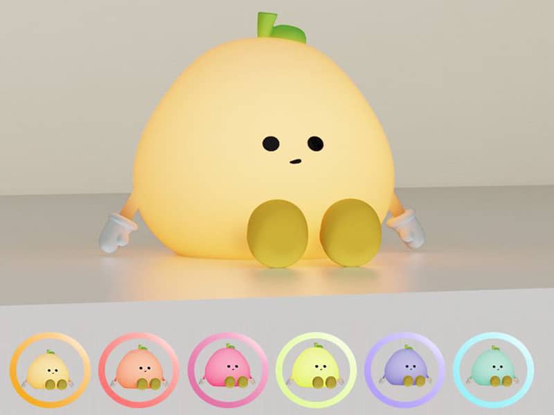 Soft Silicone Bedside Light