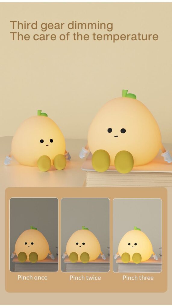 Rechargeable Silicone Night Lamp