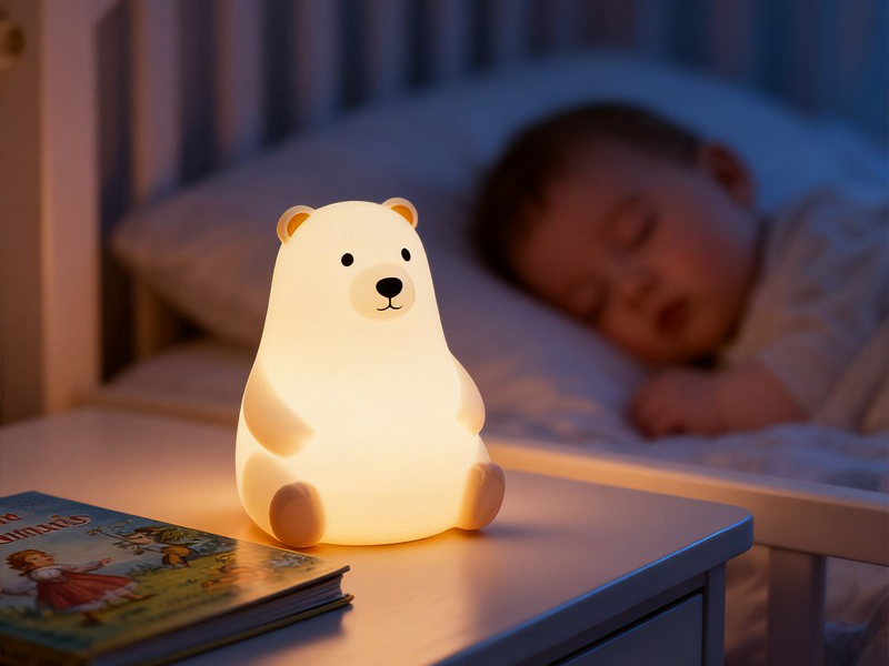 polo bear LED night light
