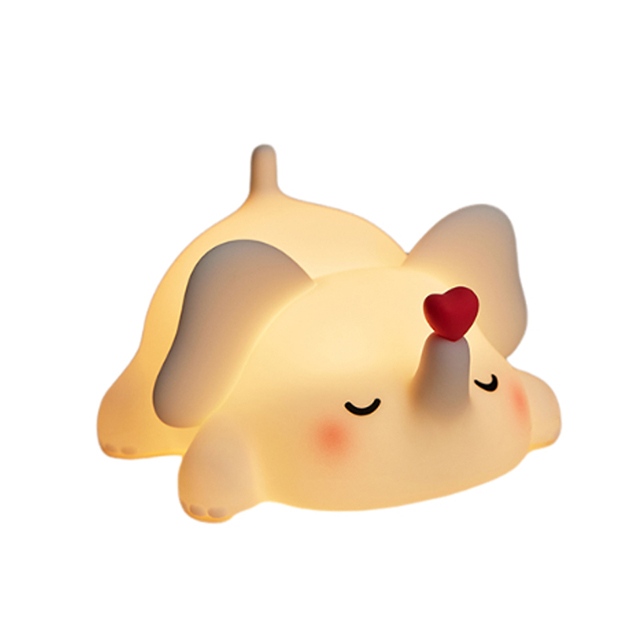 elephant night lamp silicone