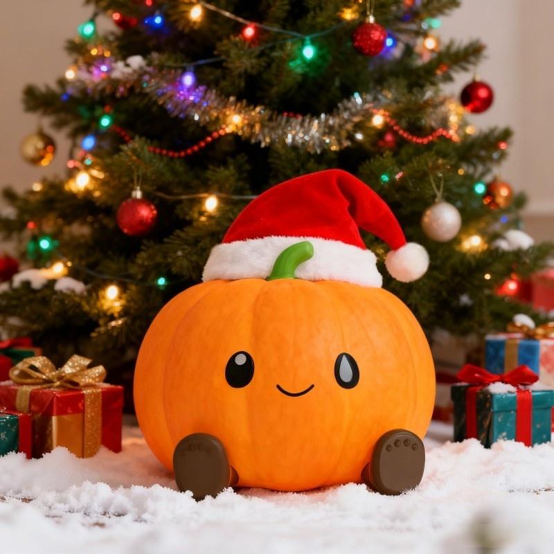 pumpkin silicone night light