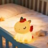 soft silicone unicorn LED night light