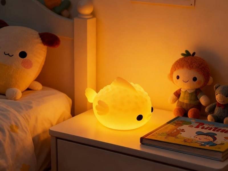 pufferfish night light