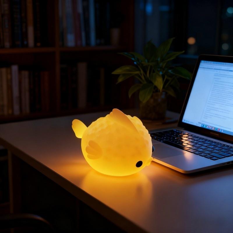 soft silicone night light