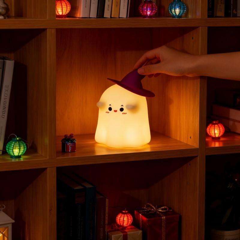 ghost silicone night light