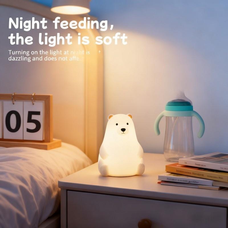 silicone night light for kids
