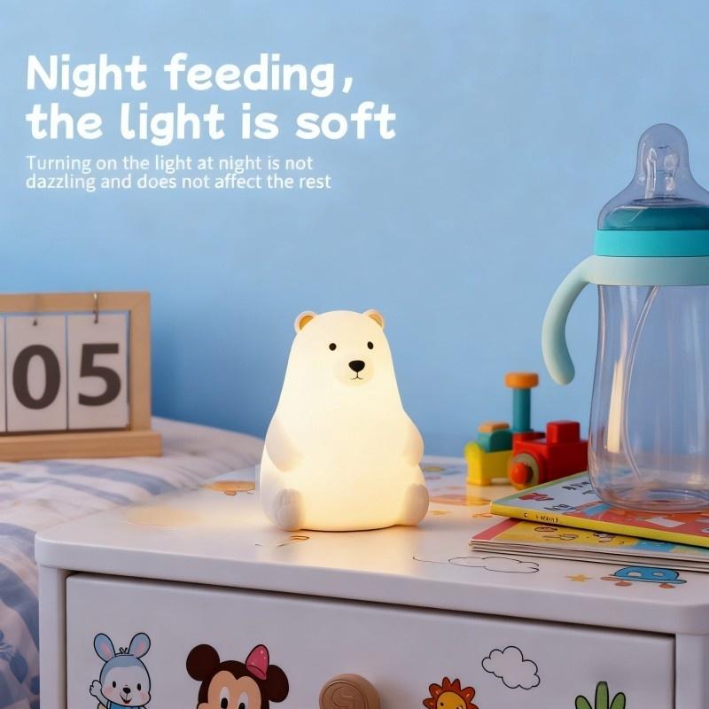baby silicone night lamp