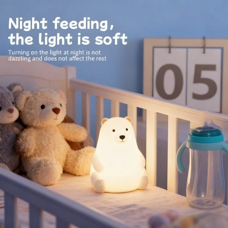 silicone night light for bedroom