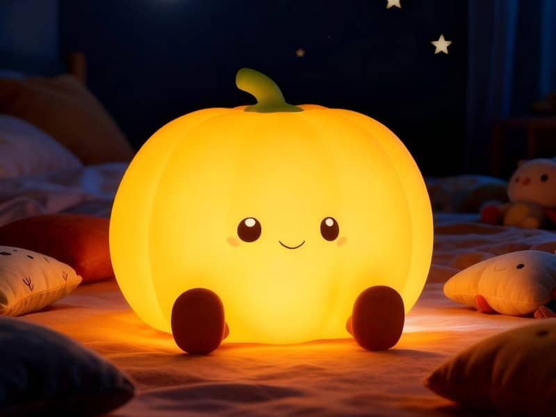 pumpkin lamp
