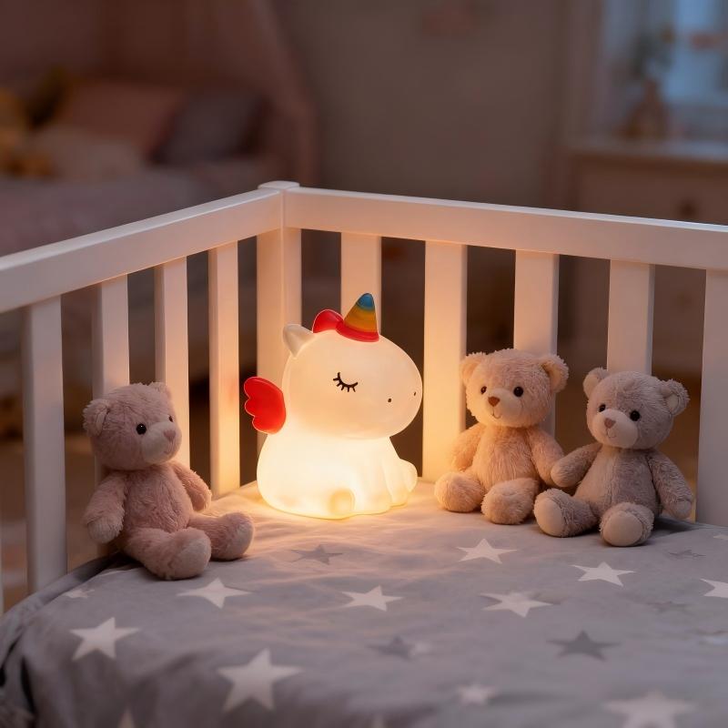 USB silicone night light