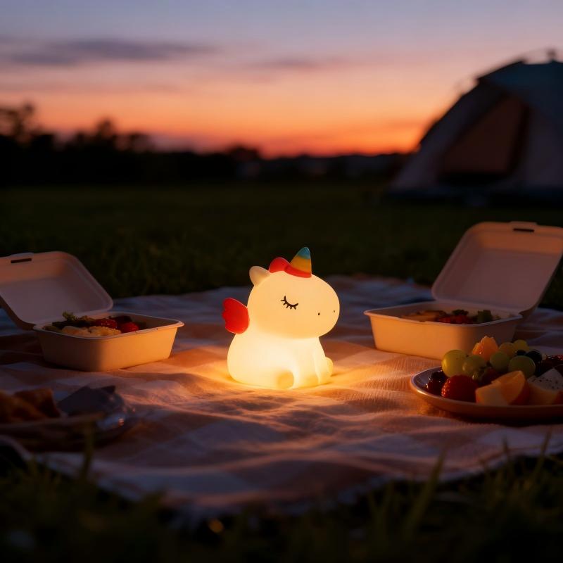 silicone bedside night light