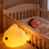 Cute silicone night lamp