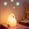 silicone bear night light