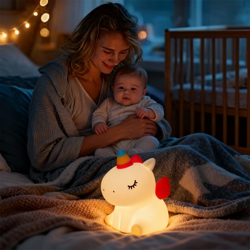 cute silicone lamp