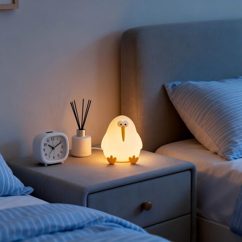 Squishy Kiwi Bird Lamp