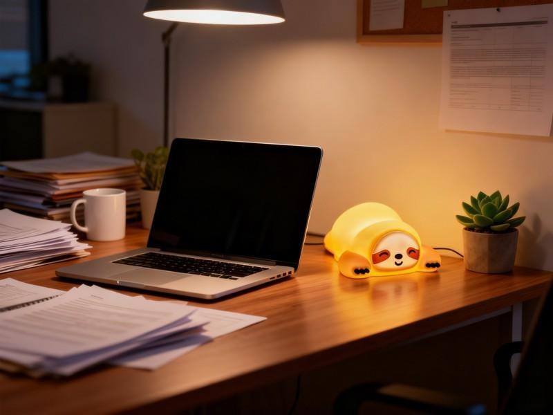 silicone bedside night light