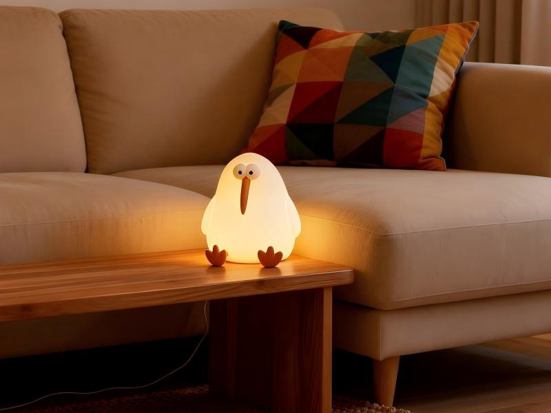 Squishy Kiwi Bird Bedside Lamp