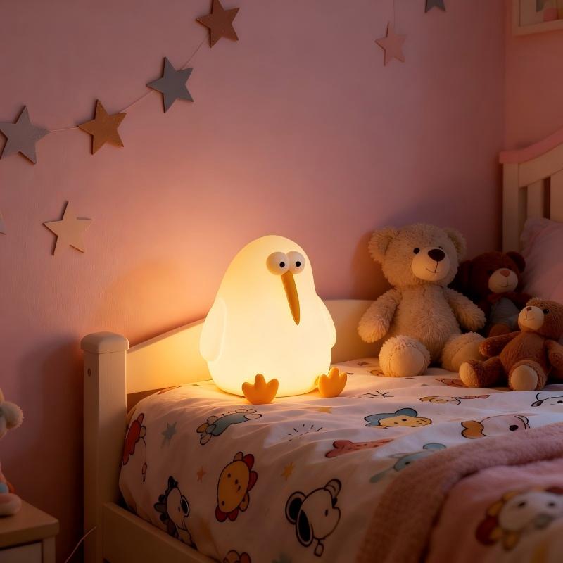 Squishy Kiwi Bird Lamp
