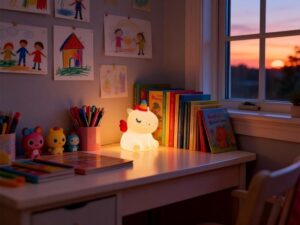 silicone unicorn night light