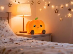 pumpkin silicone night lights
