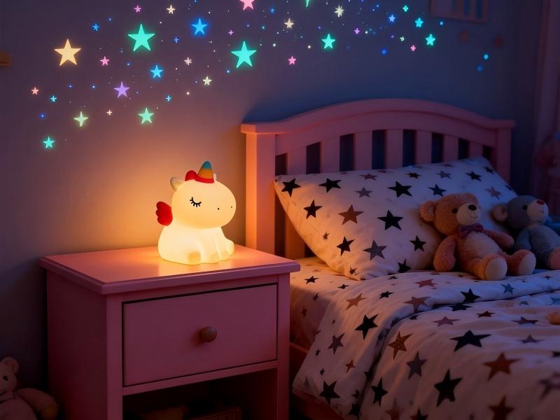 silicone unicorn night light