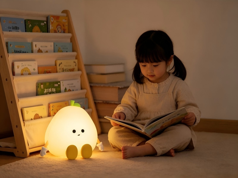 led pomelo silicone night light