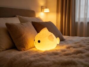 pufferfish silicone nightlight