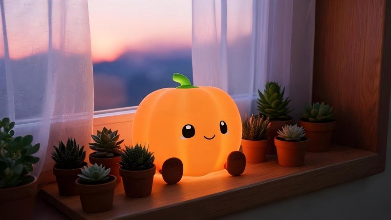 Pumpkin Night Light factory