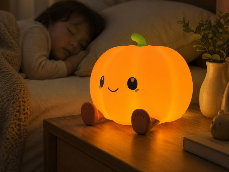 pumpkin silicone light