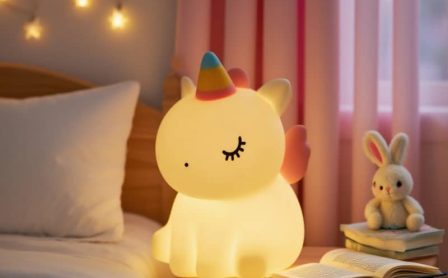 touch control silicone lamp